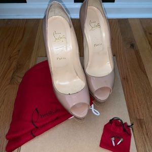 Christian Louboutin Jude Lady Peep 150